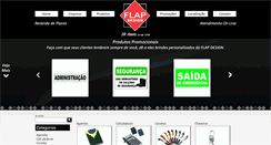 Desktop Screenshot of flapdesign.com.br