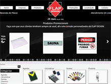 Tablet Screenshot of flapdesign.com.br